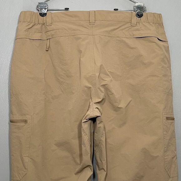 Orton Brothers Pants Mens Size XL Tan Khakis Cargo Utility Hiking Gorpcore Baggy - Picture 4 of 12